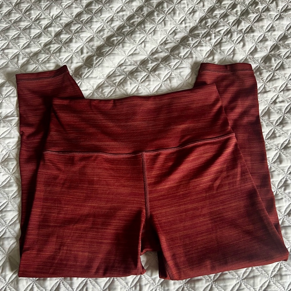 Athleta 7/8 elation textured tight size MP